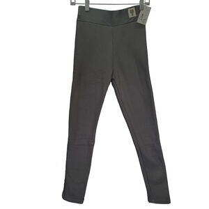 Sportswear Fleece Lined Pantyhose Pant Girls Black M 10 NWT